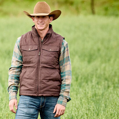 Grizzly 2.0 Canvas Conceal and Carry Vest Lifestyle