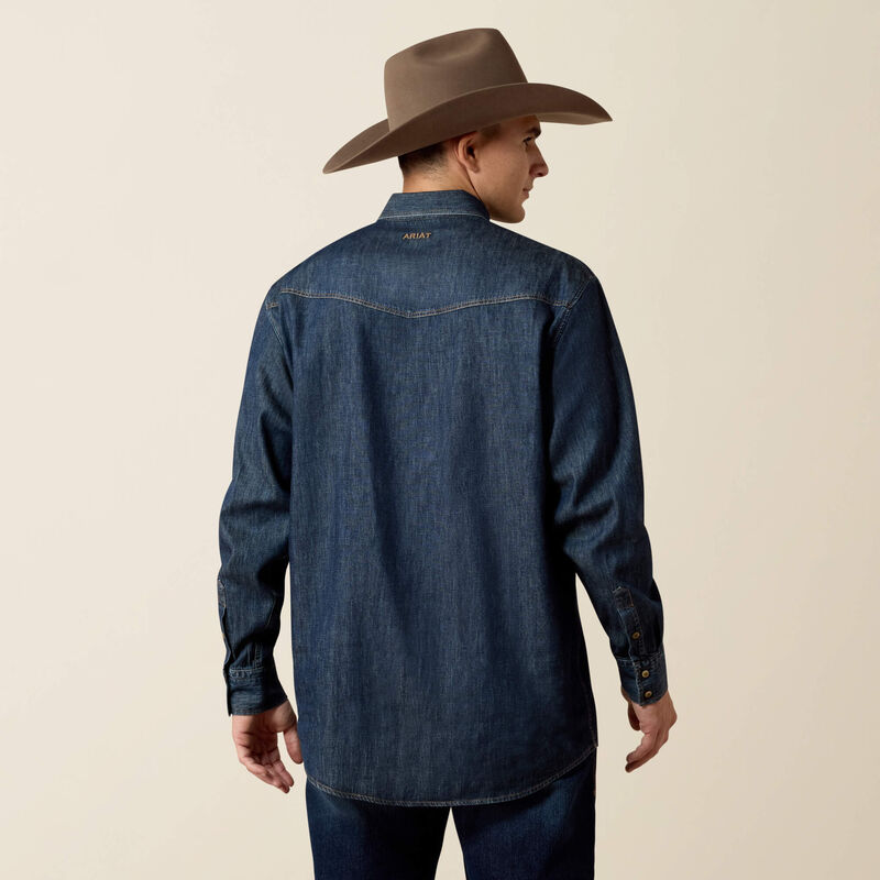 Classic Denim Shirt Back