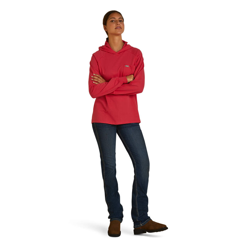 Rebar Cotton Strong Hooded T-Shirt Full