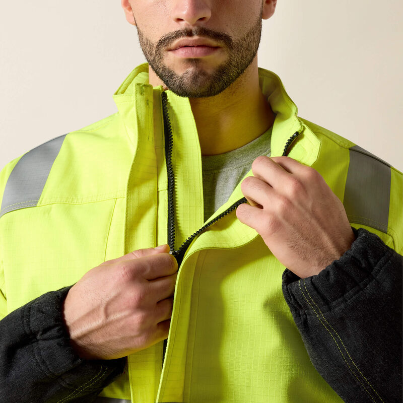 FR Hi-Vis Waterproof Insulated Jacket 02