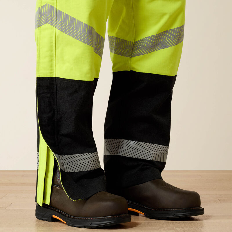 FR Hi-Vis Waterproof Bib Image 7 of 6