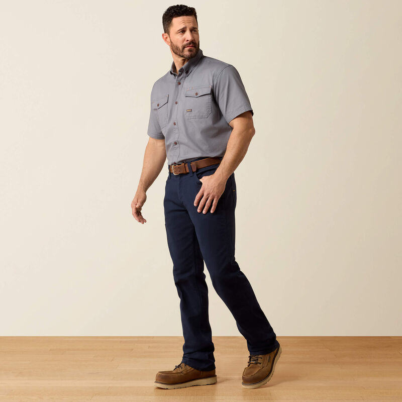 Rebar M4 Low Rise DuraStretch Made Tough Stackable Straight Leg Pant Full
