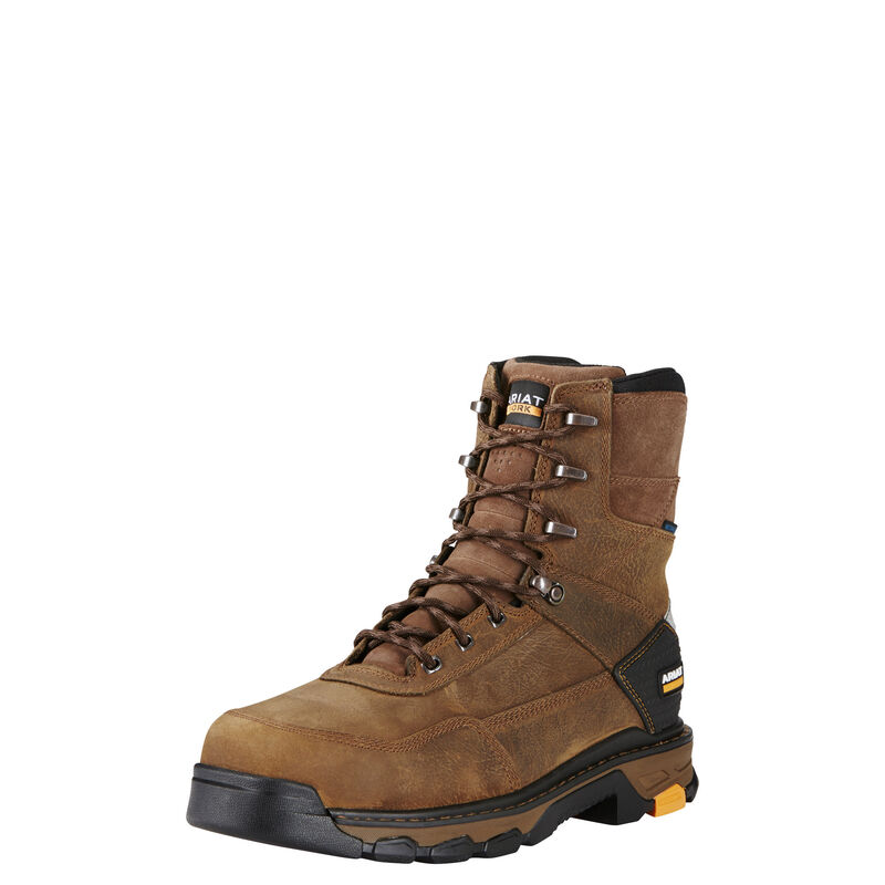 Intrepid 8" Waterproof Composite Toe Work Boot 3-4 Front