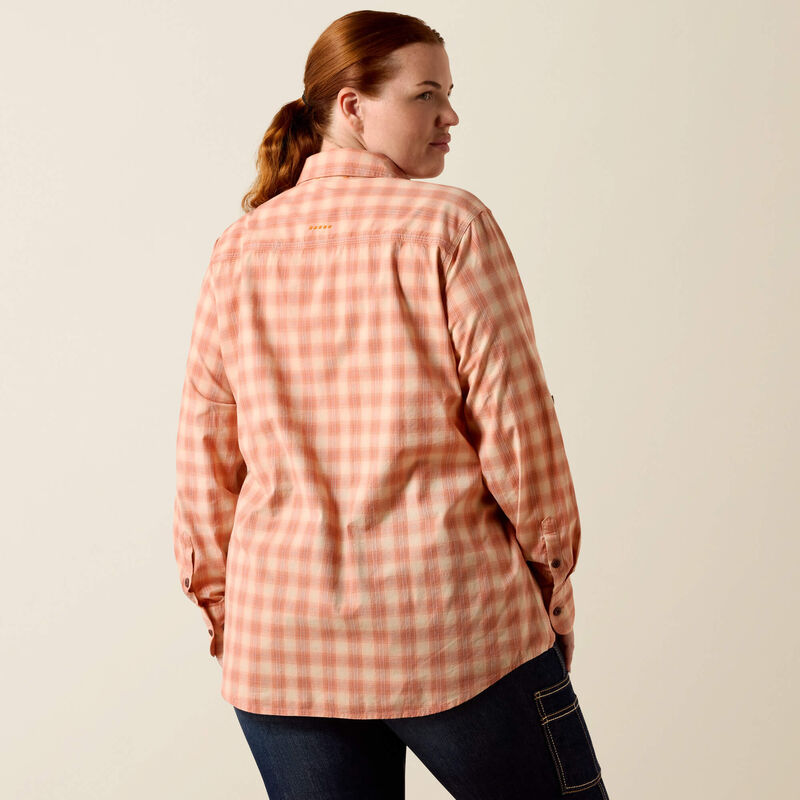 Rebar Made Tough DuraStretch Work Shirt Back Plus