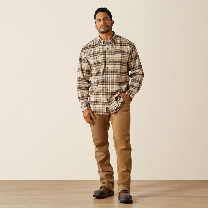 Rebar Flannel DuraStretch Work Shirt Full