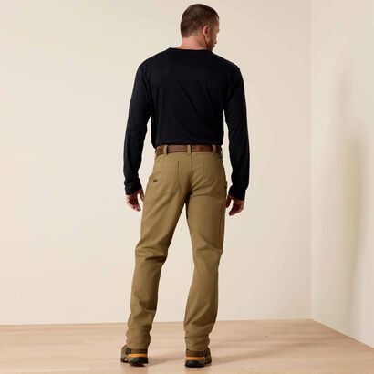 Rebar M4 Low Rise DuraStretch Made Tough Double Front Stackable Straight Leg Pant Back