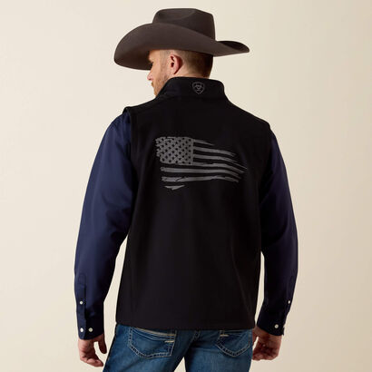 Logo 2.0 Patriot Softshell Vest Front
