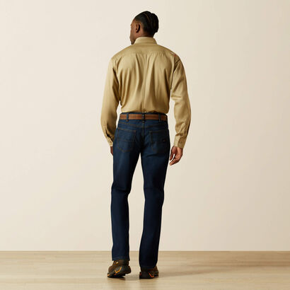 FR M5 Straight Lightweight DuraStretch Straight Leg Jeans FR M5 Straight Lightweight DuraStretch Straight Leg Jeans Back