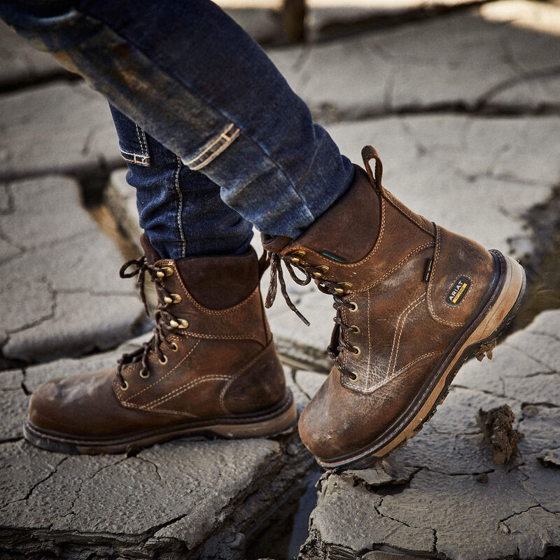 Riveter 8" CSA Glacier Grip Waterproof 400g Composite Toe Work Boot Image 7 of 6