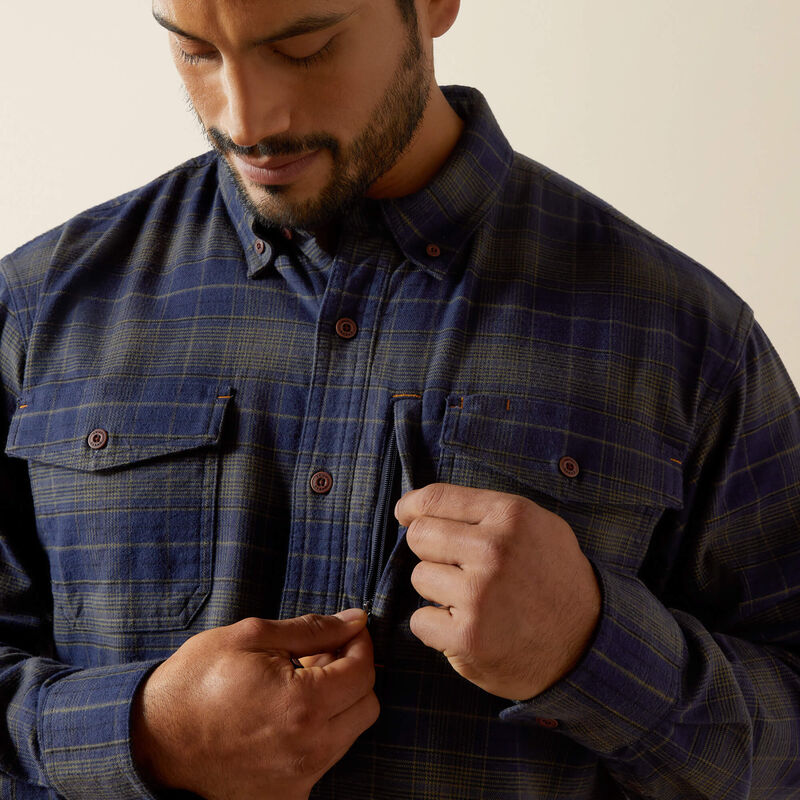 Rebar Flannel DuraStretch Work Shirt 02