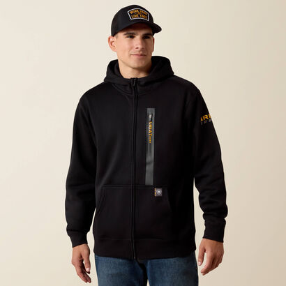Rebar Workman Full Zip Hoodie Front