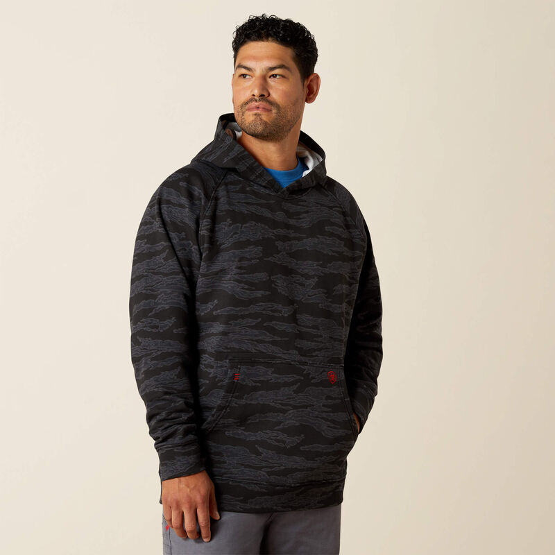 FR DuraStretch Smoke Hoodie Front
