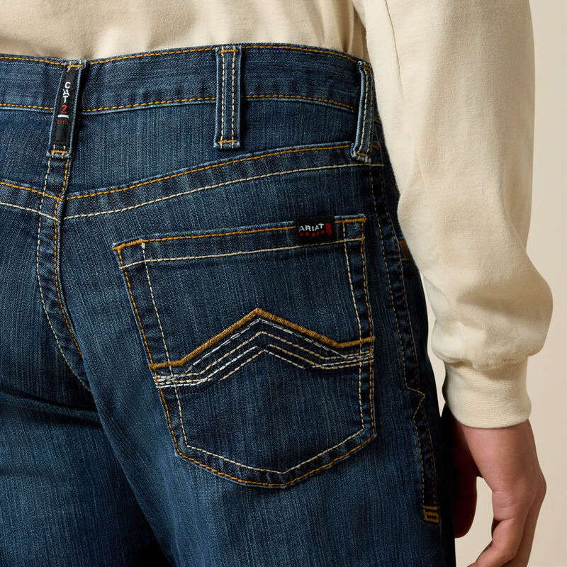 FR M4 Relaxed Stretch DuraLight Jett Boot Cut Jean 01