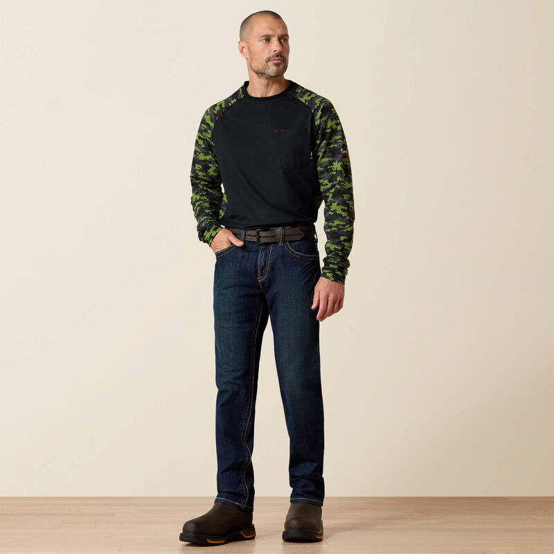 FR M7 Slim DuraStretch Basic Straight Leg Jean Image 3 of 5