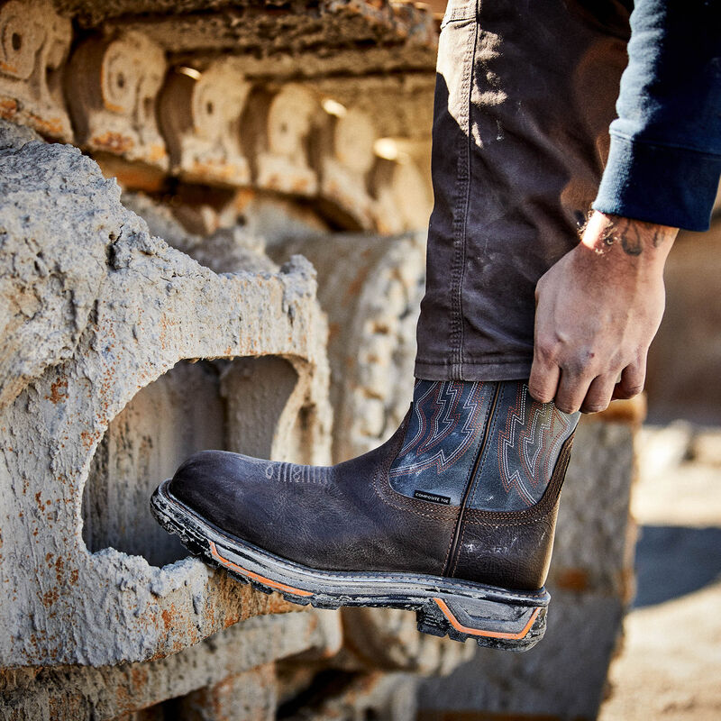 Big Rig Composite Toe Work Boot Lifestyle