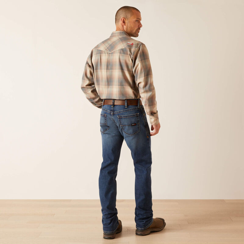 FR M5 Basic Straight Leg Jean Back