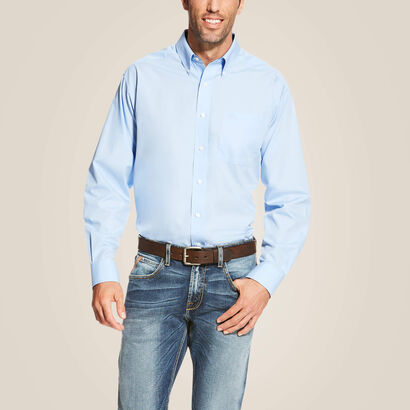 Wrinkle Free Solid Classic Fit Shirt