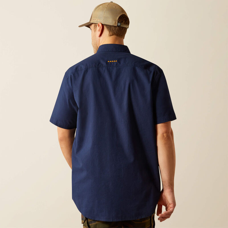 Rebar Made Tough DuraStretch Work Shirt Back