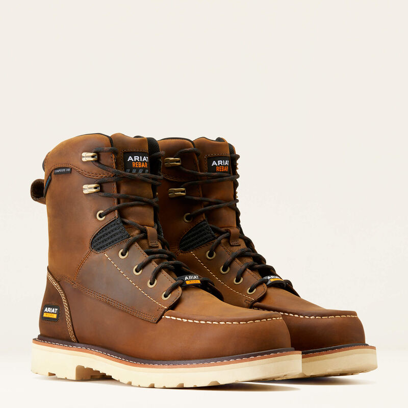 Rebar Lift 8" Waterproof Composite Toe Work Boot Image 7 of 6