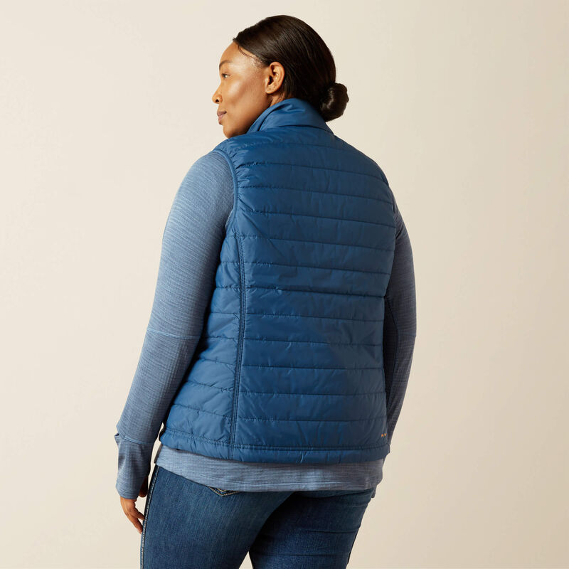 Rebar Cordura Ripstop Lightweight Insulated Vest Back Plus