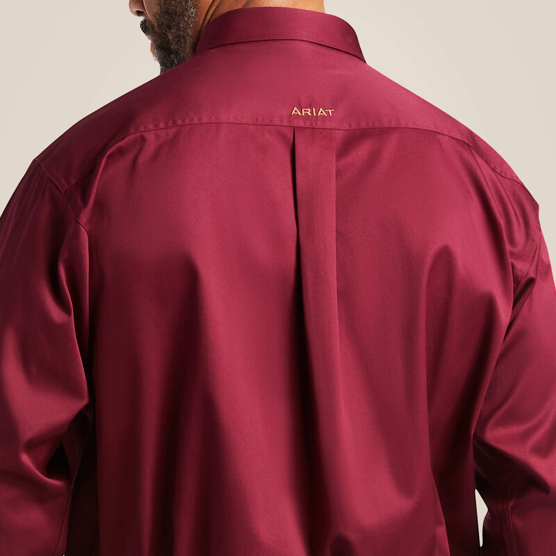 Solid Twill Classic Fit Shirt 02