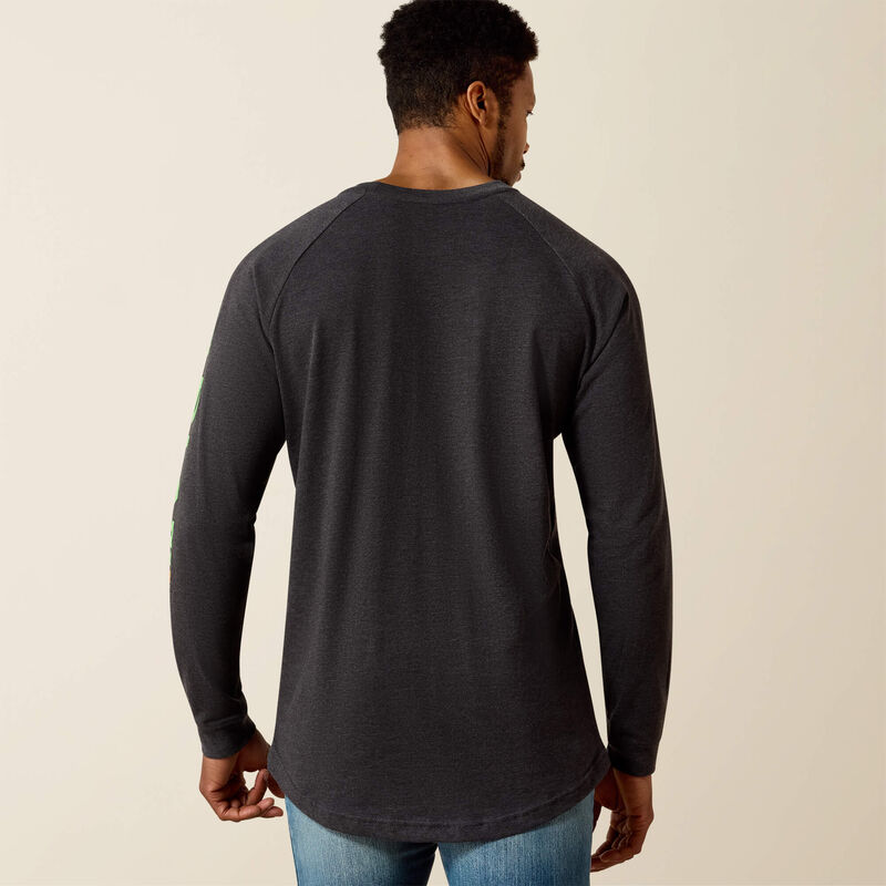 Rebar Cotton Strong Graphic T-Shirt Back