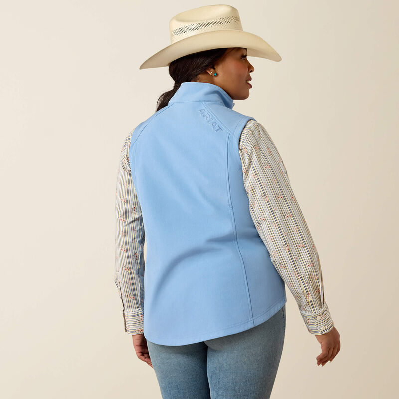 Ariat Logo Softshell Vest Back Plus