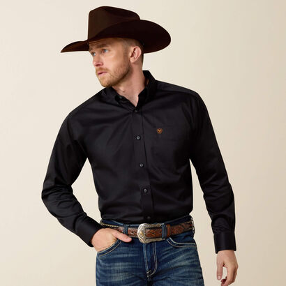 Solid Twill Classic Fit Shirt Front