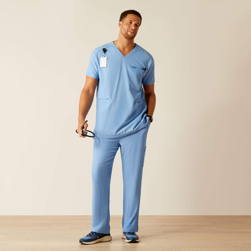 Derham 6 Pocket Scrub Top Full Plus
