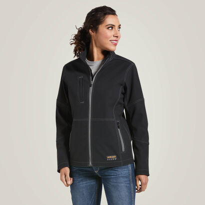 Rebar Stretch Canvas Softshell Jacket