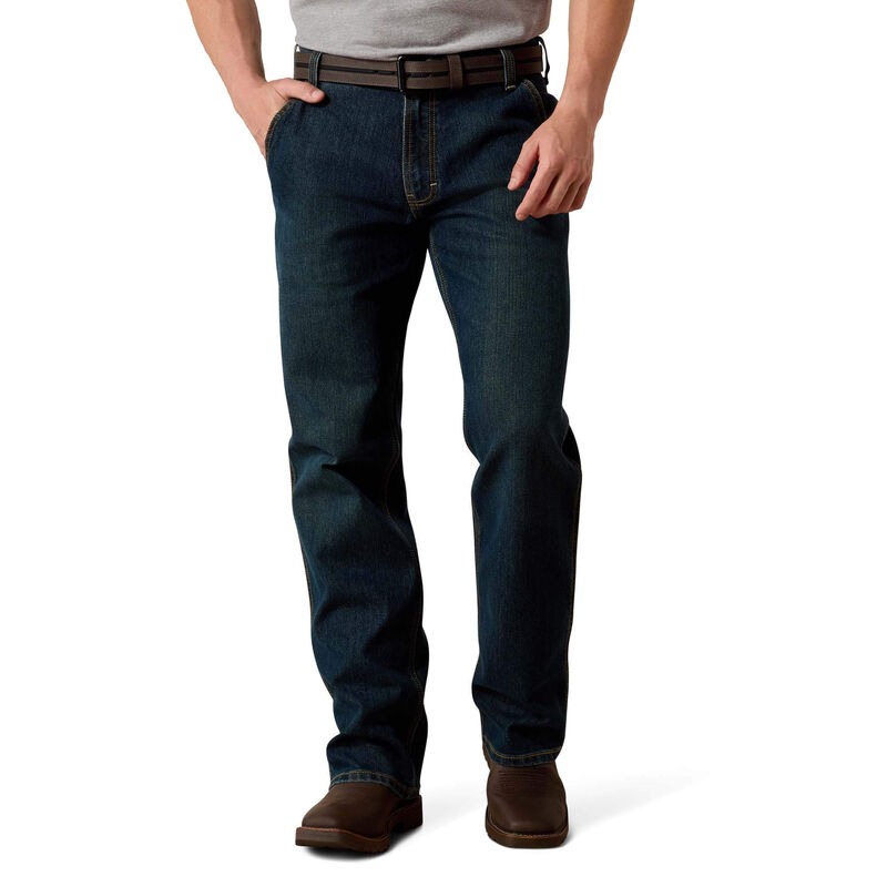 Rebar M4 Low Rise DuraStretch Workhorse Boot Cut Jean Front
