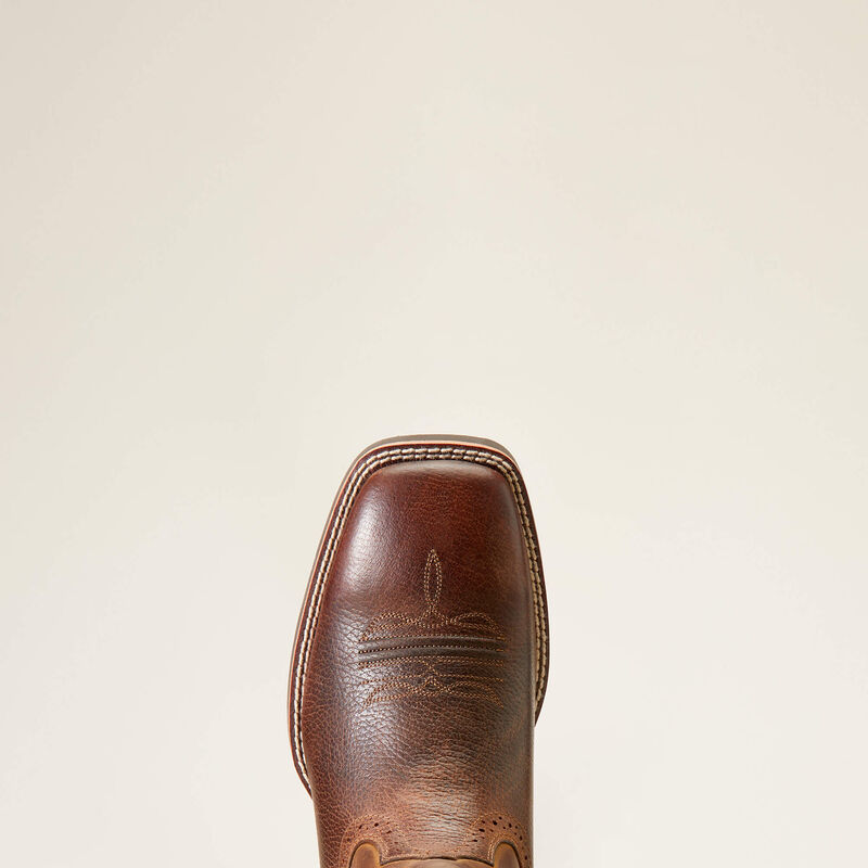 Sport Wide Square Toe Cowboy Boot Toe
