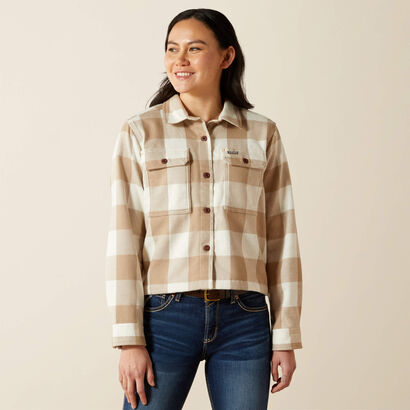 Rebar Heavy Flannel Work Shirt Front