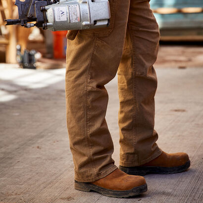 Turbo Pull-On Waterproof Carbon Toe Work Boot Lifestyle