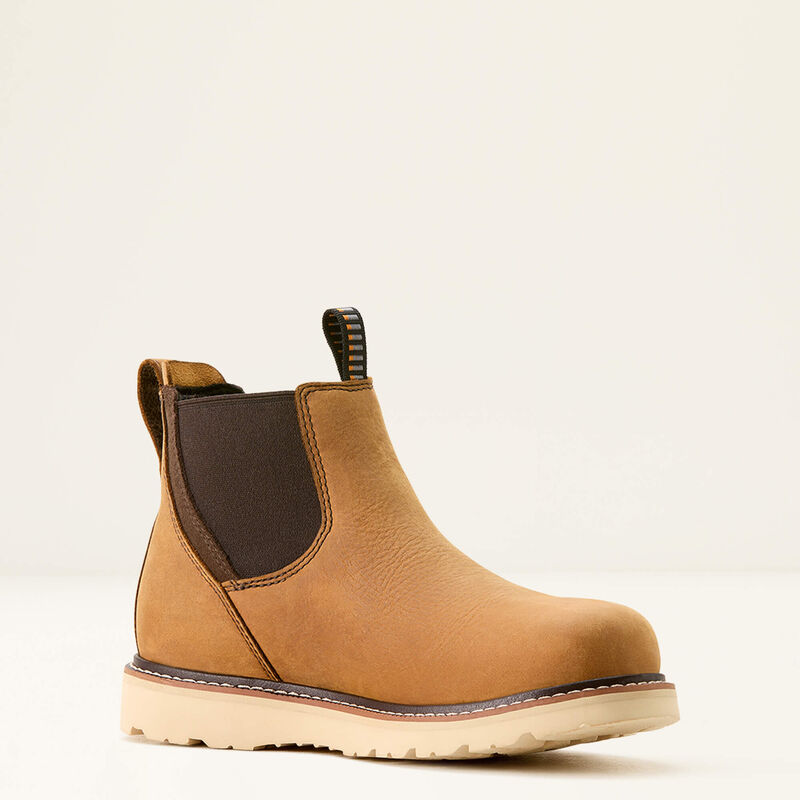 Rebar Wedge Chelsea Waterproof Work Boot Medial