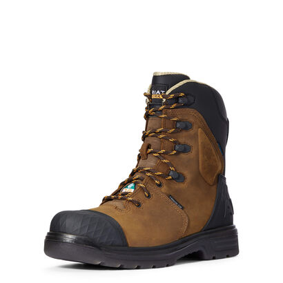 Turbo Outlaw 8" CSA Waterproof Carbon Toe Work Boot 3-4 Front