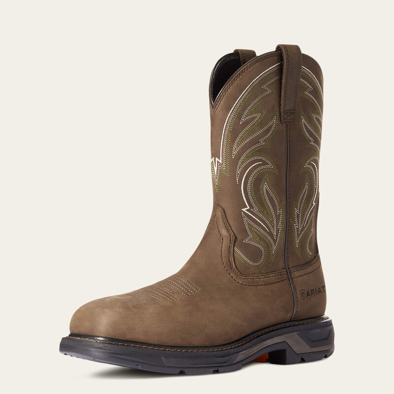 WorkHog XT Cottonwood Carbon Toe Work Boot 3-4 Front