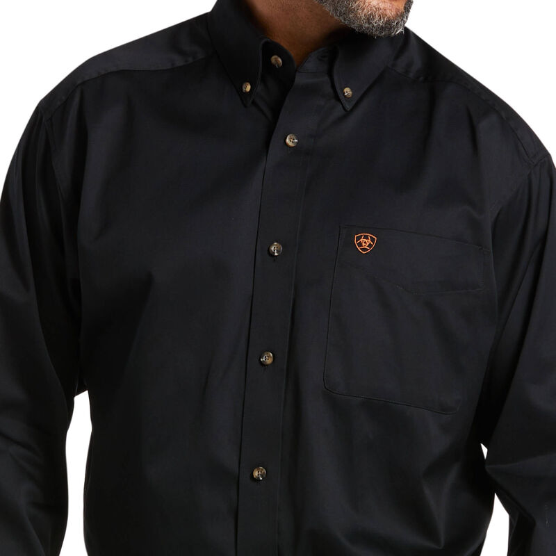 Solid Twill Classic Fit Shirt 02