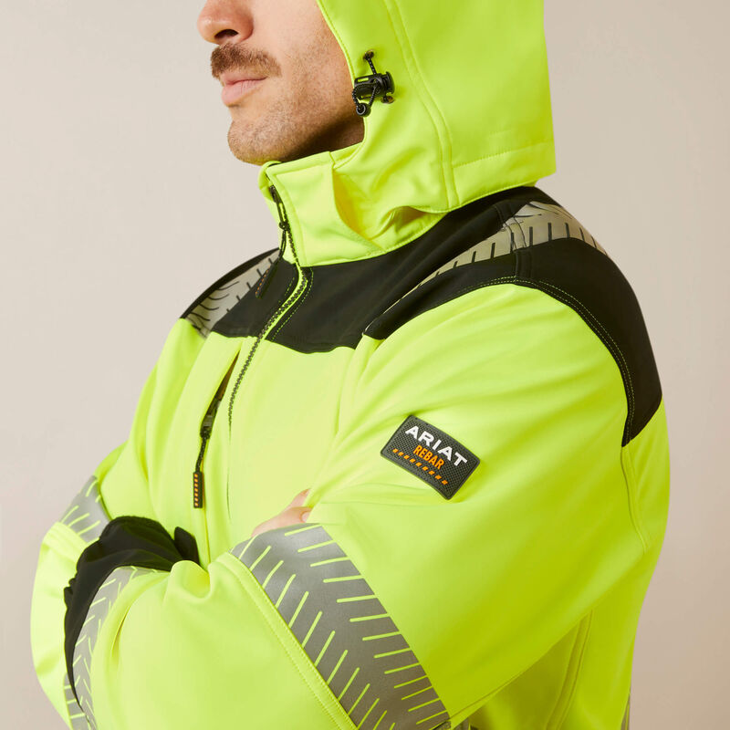 Rebar Hi-Vis Softshell Jacket 05