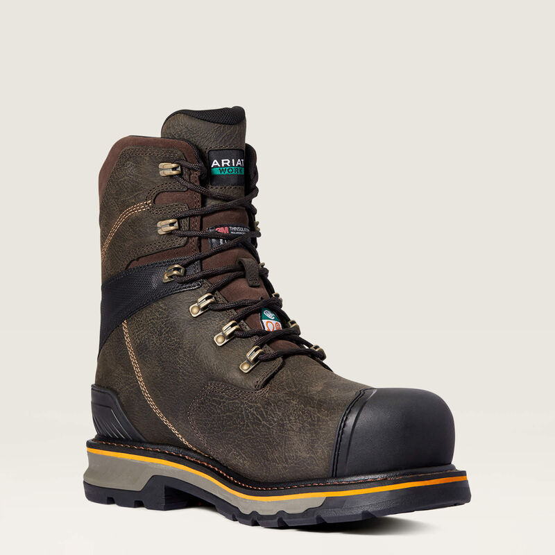 Stump Jumper 8" CSA Glacier Grip Waterproof 600g Composite Toe Work Boot Image 6 of 6