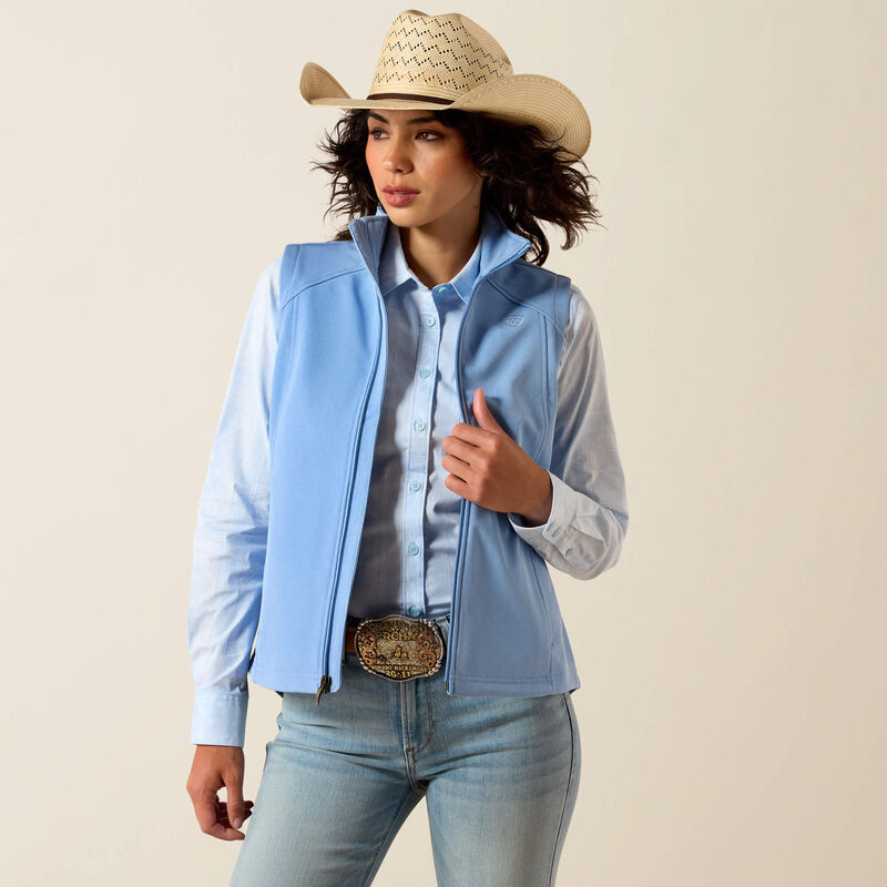 Ariat Logo Softshell Vest Front
