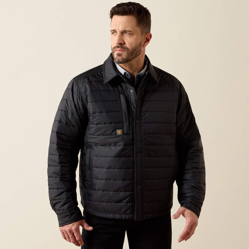 Rebar Cordura Ripstop Lightweight Insulated Shirt Jacket Front