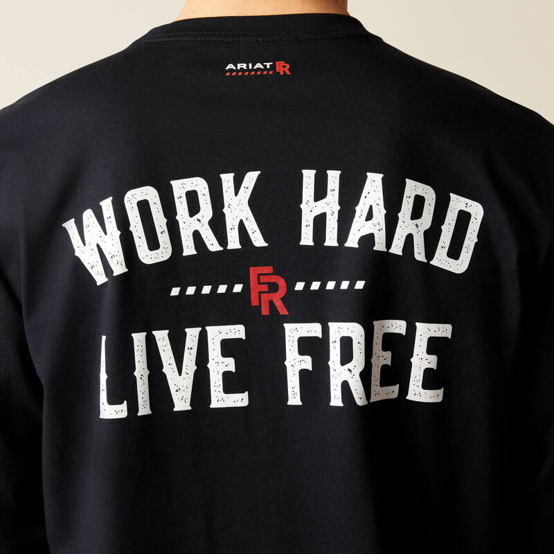 FR Work Hard Live Free T-Shirt 02