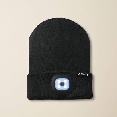 Rebar Headlight Beanie Front