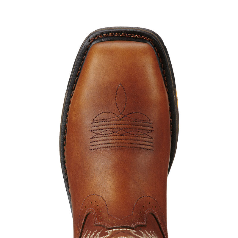 WorkHog Wide Square Toe CSA Waterproof Composite Toe Work Boot Toe