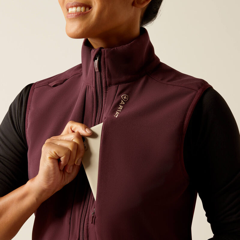 Sina Fleece Scrub Vest Image 5 of 5