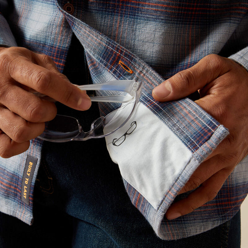 Rebar Flannel DuraStretch Work Shirt 01