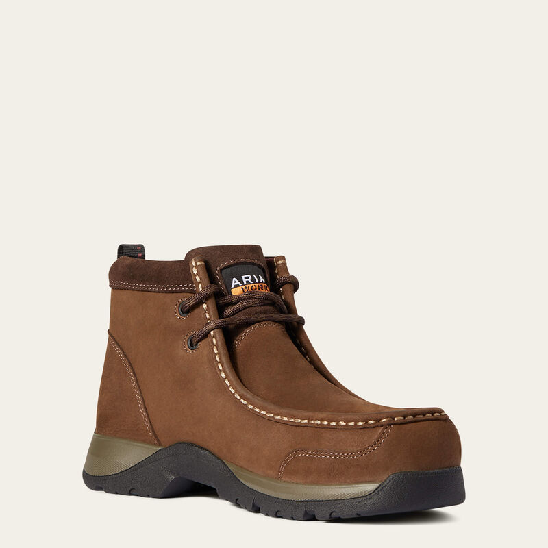 Edge LTE Moc Composite Toe Work Boot Medial