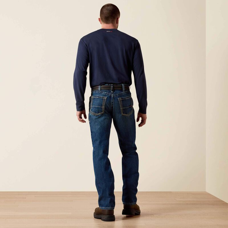 FR M4 Relaxed Boundary Boot Cut Jean Back