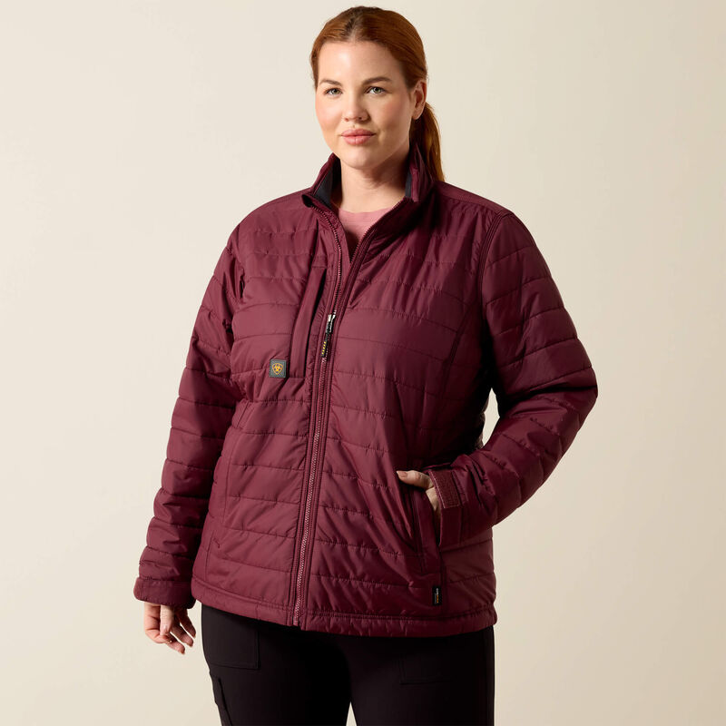 Rebar Cordura Ripstop Lightweight Insulated Jacket Front Plus